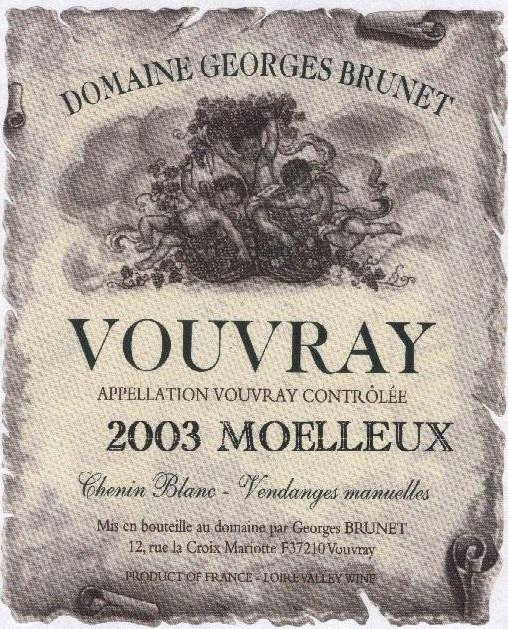 Vouvray Moelleux