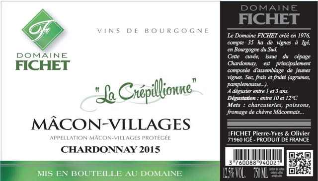 Vins De Bourgogne Mâcon - Villages
