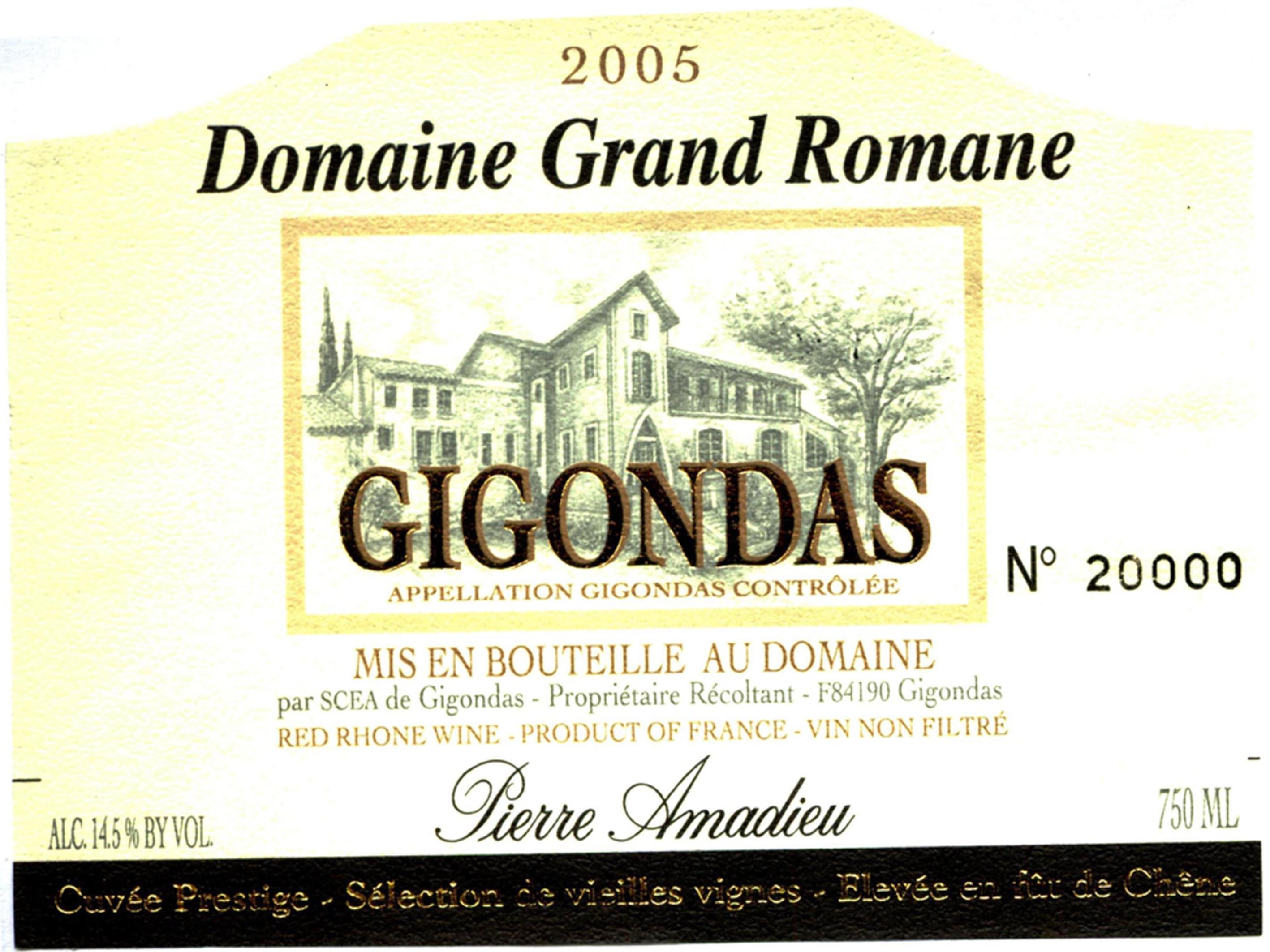 Cuvée Prestige Sélection De Vieilles Vignes