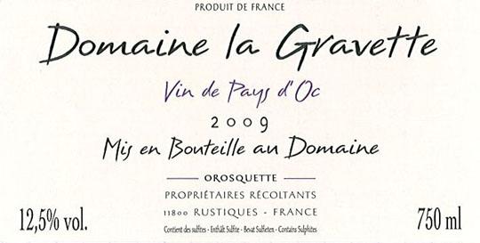 Vin De Pays D'oc Red Wine