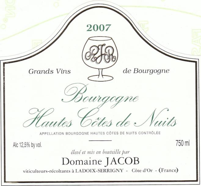 Bourgogne Hautes Côtes De Nuits