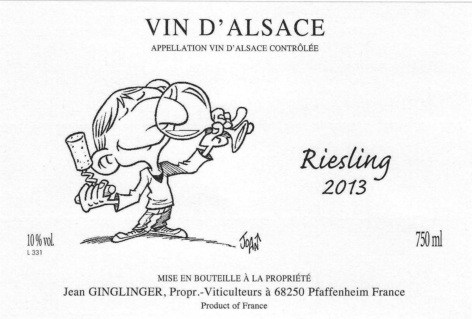 Vin D'alsace Riesling