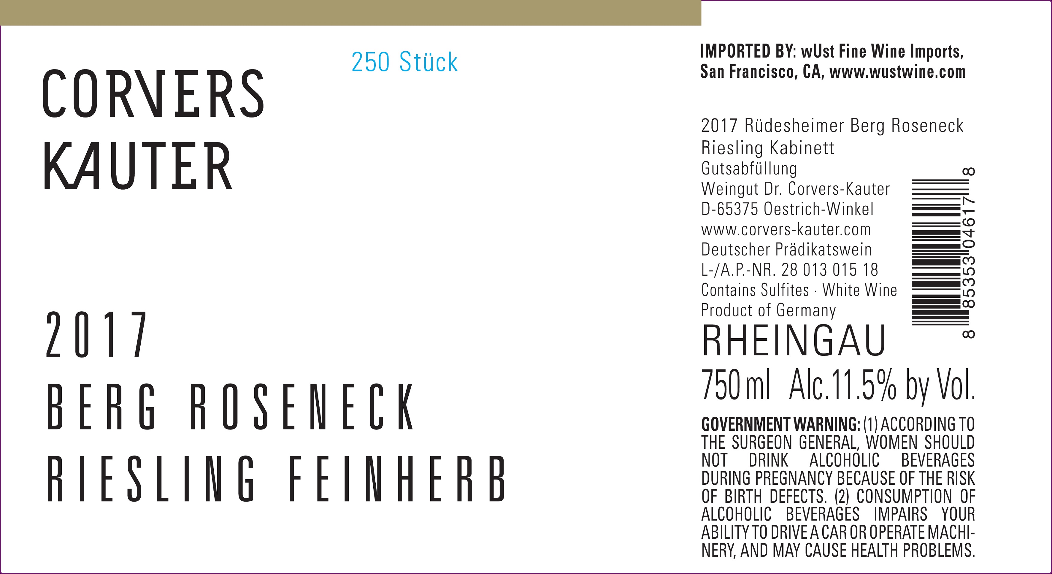 Berg Roseneck Feinherb