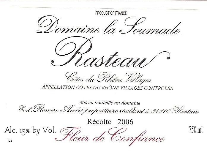 Cuvee Fleur De Confiance