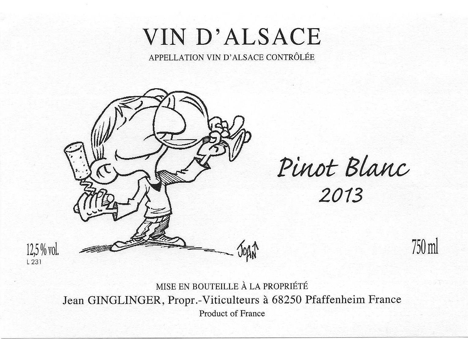 Vin D'alsace Pinot Blanc
