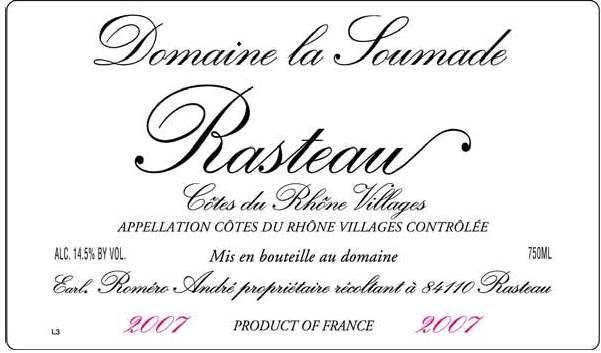 Cotes Du Rhone Villages