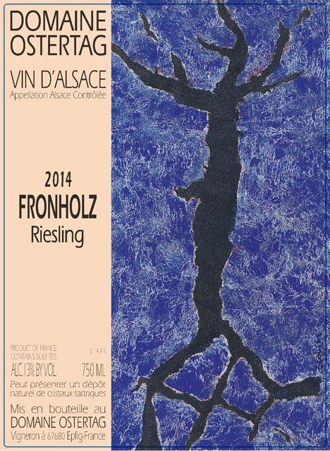 Vin D'alsace Fronholz Riesling