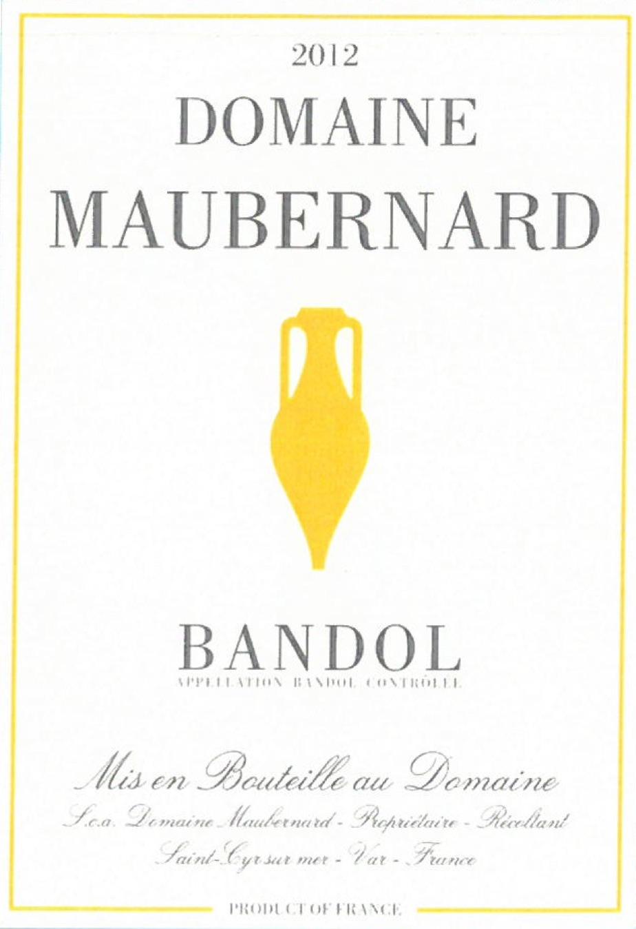 Bandol Aoc Red