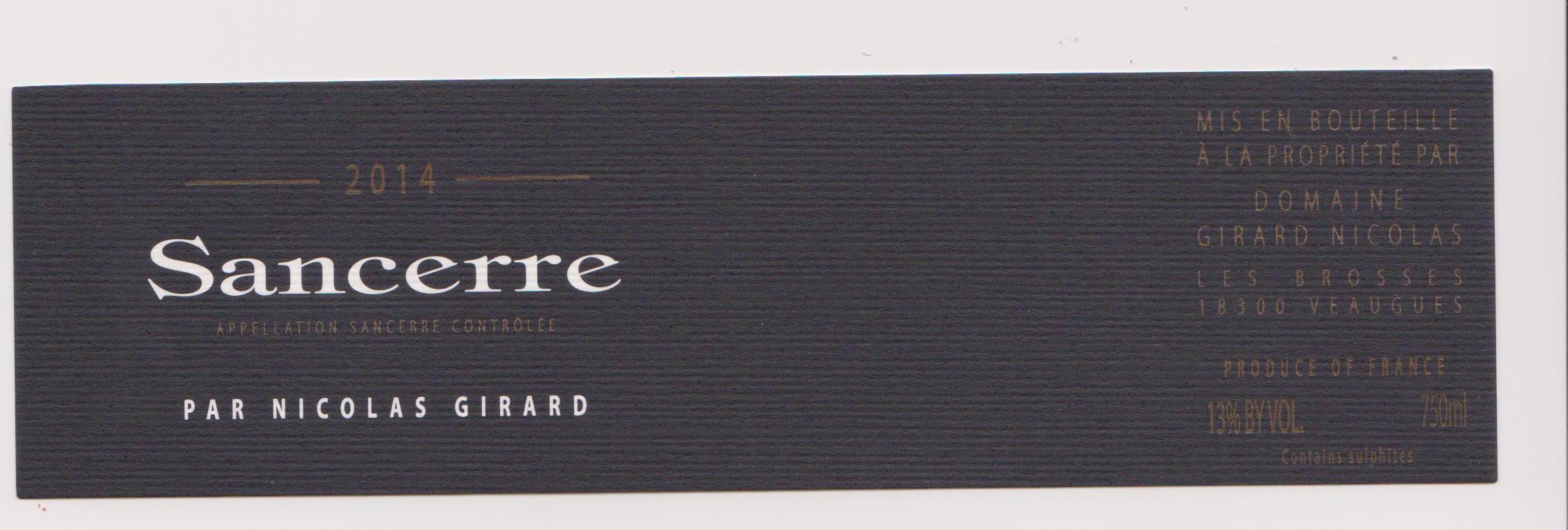 White Loire Wine Sauvignon