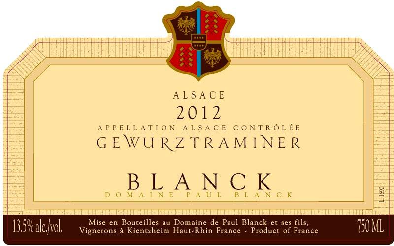 Gewurztraminer Blanck