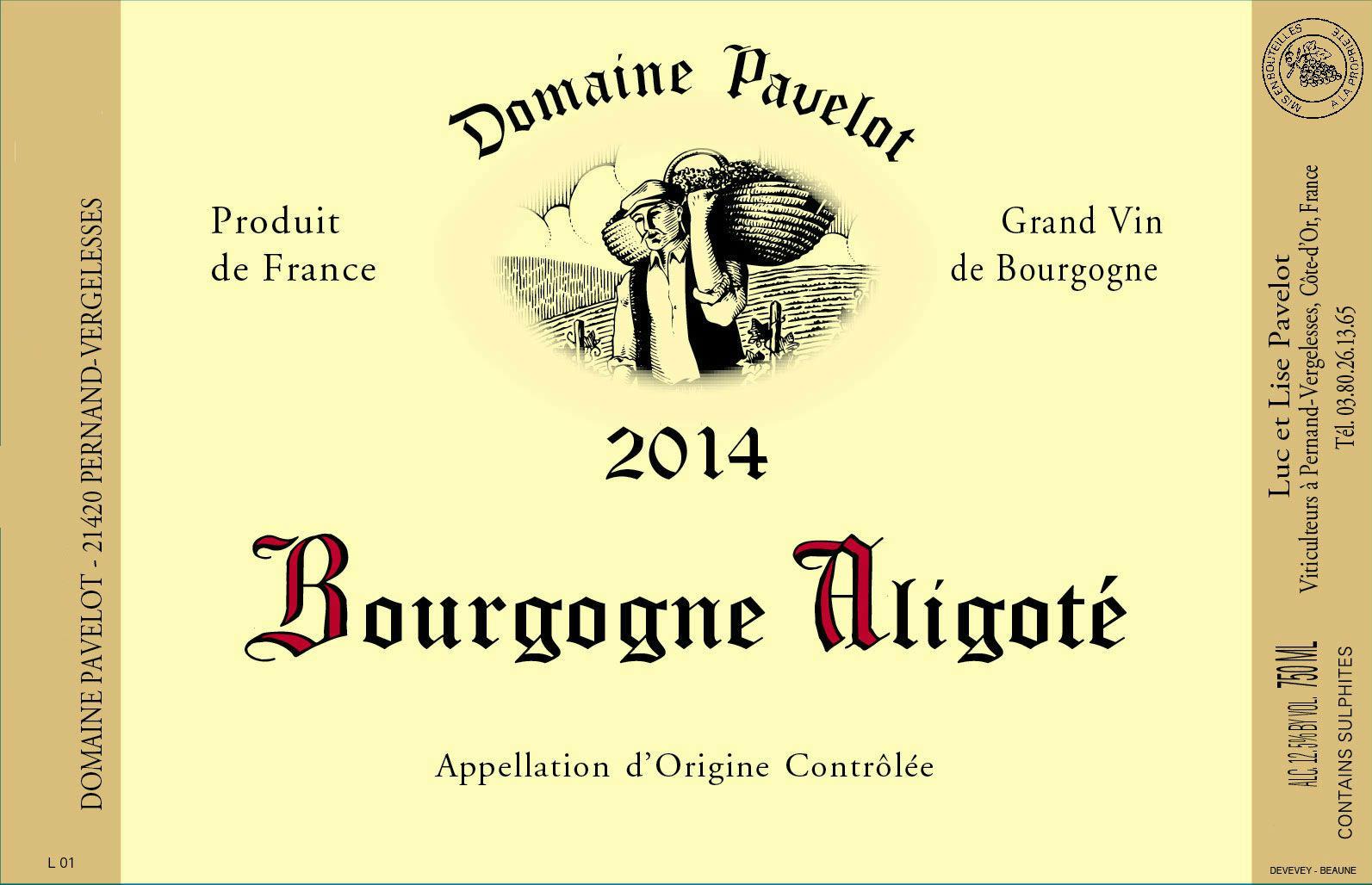 Aoc Bourgogne Aligote