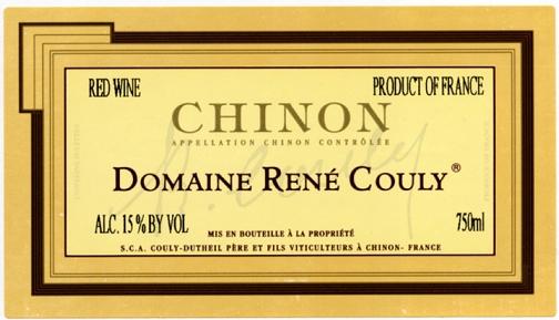 Red Chinon Wine