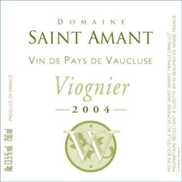 Saint Amant Viognier