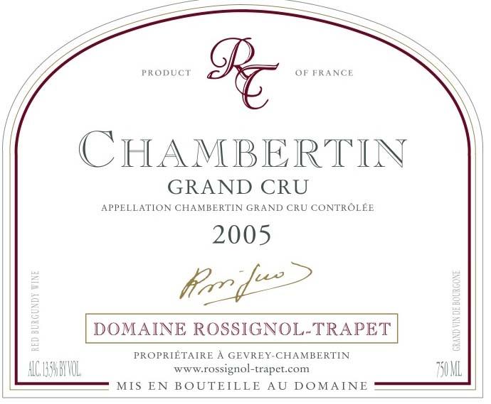 Chambertin Grand Cru