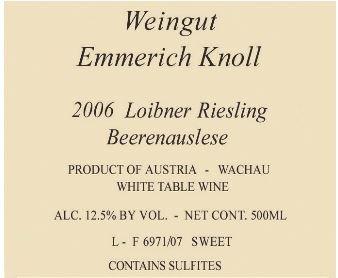 Loibner Beerenauslese