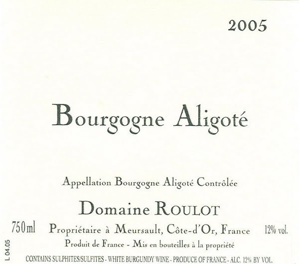 Bourgogne Aligoté
