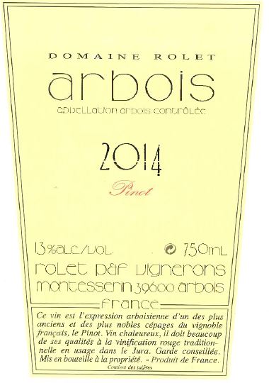 Arbols Pinot Noir