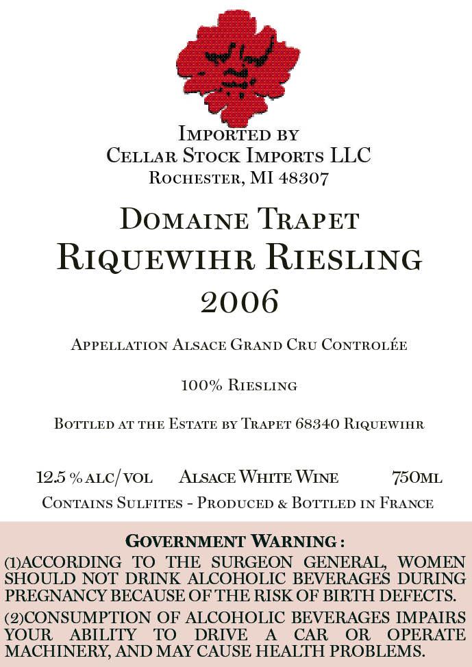 Riquewihr Riesling
