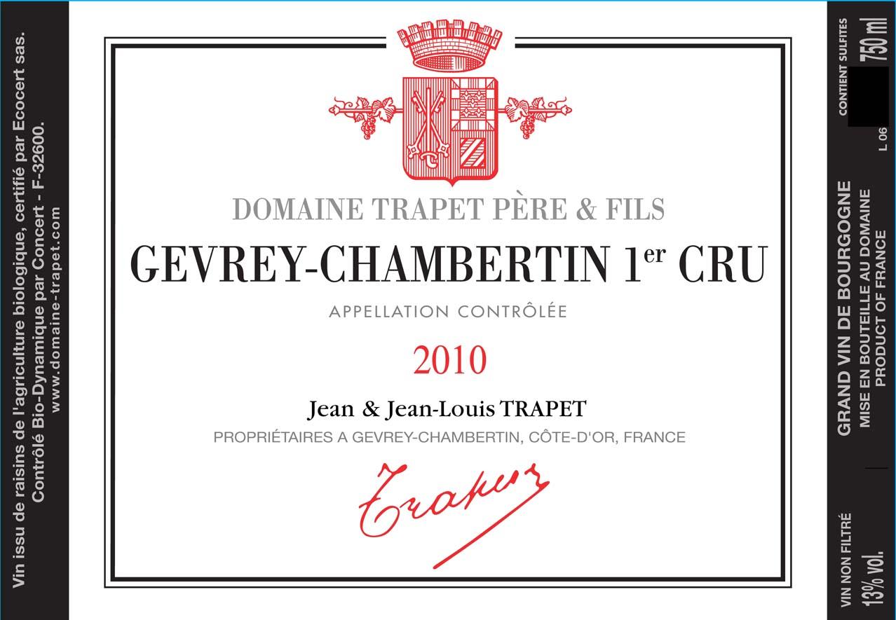 Domaine Trapet Père & Fils Gevrey-Chambertin 1er Cru