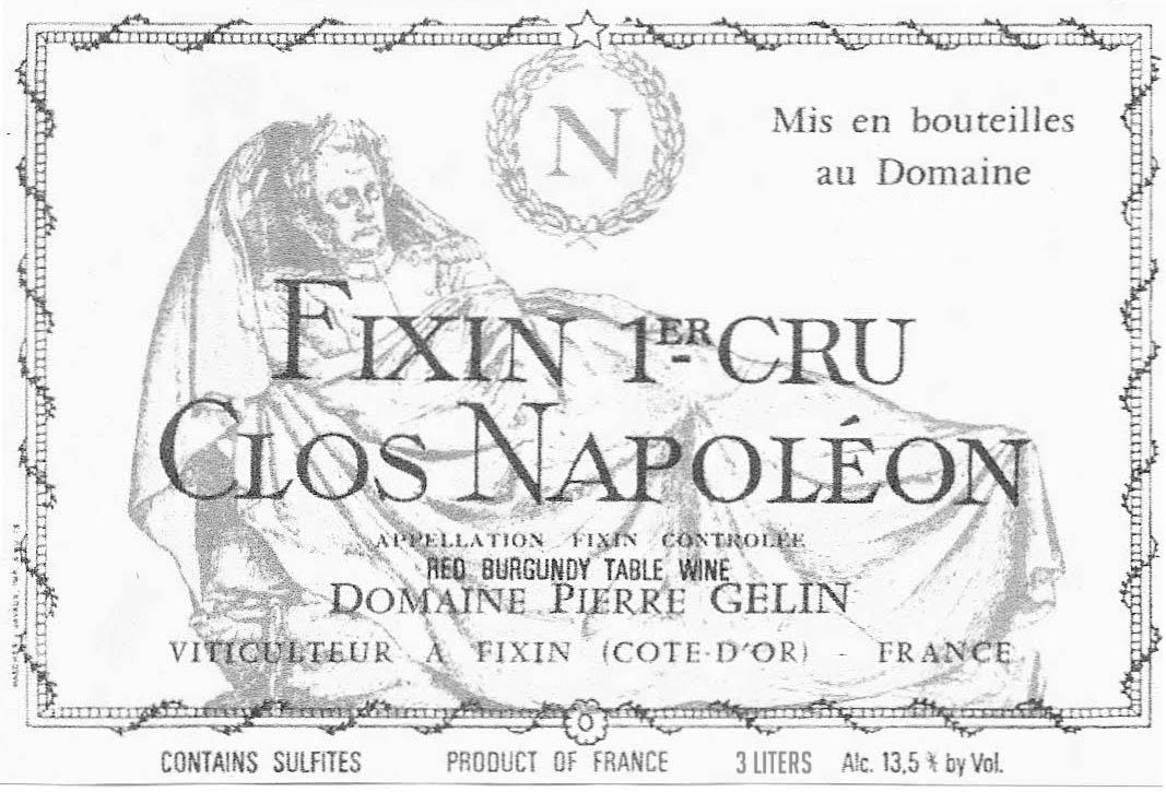 Fixin 1er Cru Clos Napoléon