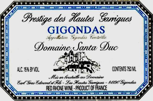 The Lexington Gigondas Cuvee Tradition