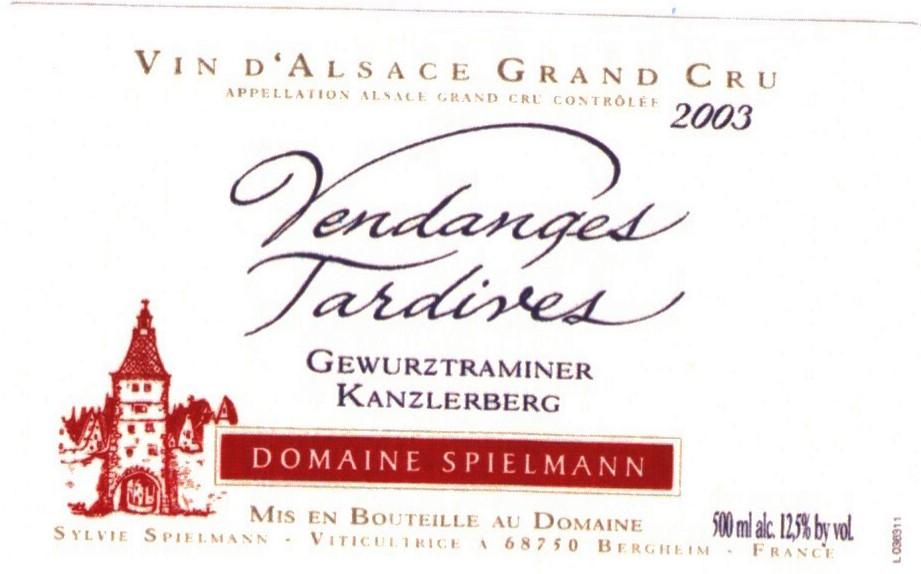 Vendanges Tardives