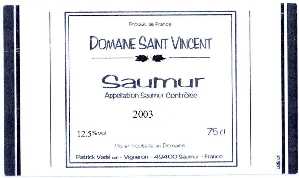 St. Vincent Chenin Blanc