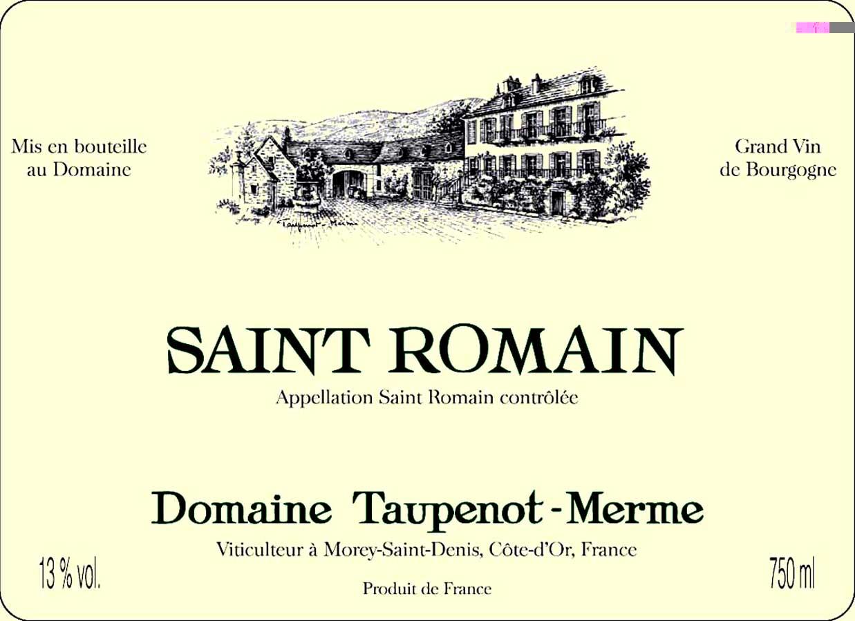 Saint Romain White Burgundy Wine