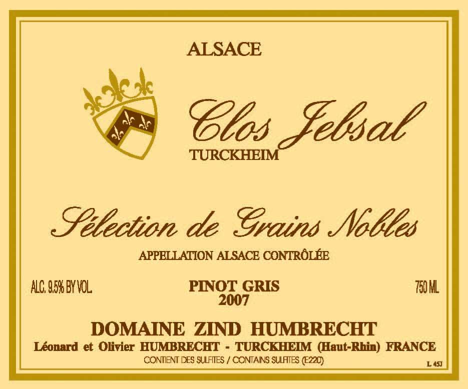 Pinot Gris Clos Jebsal