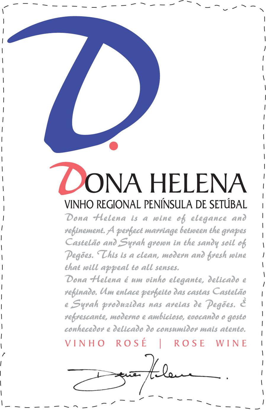 Dona Helena Vinho Regional Península De Setúbal Rose Wine Colheita