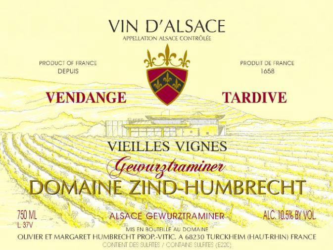 Vin D'alsace Gewurztraminer