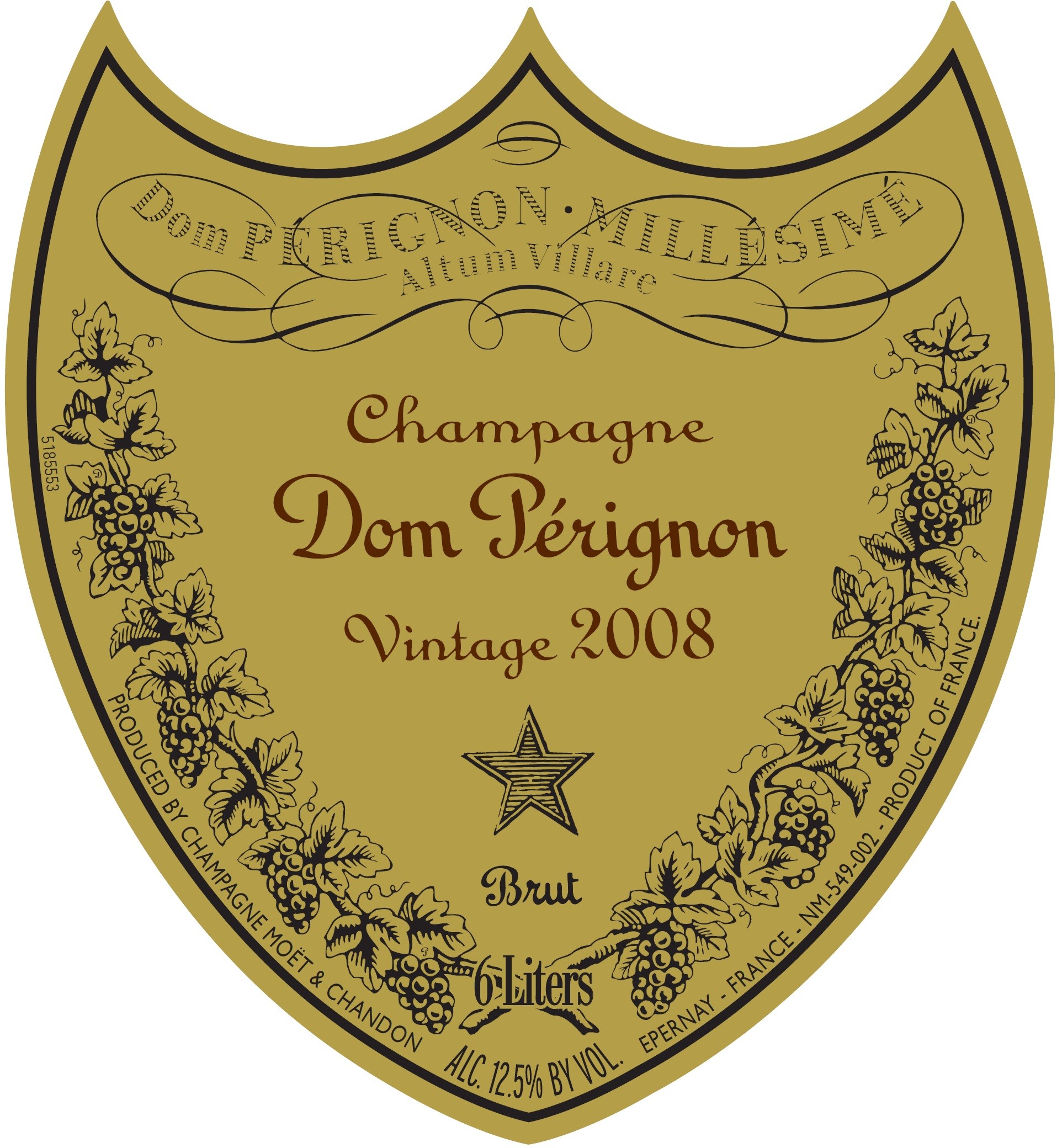 Dom Pérignon Vintage Brut 6 Liters