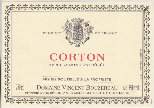 Corton Grand Cru Blanc