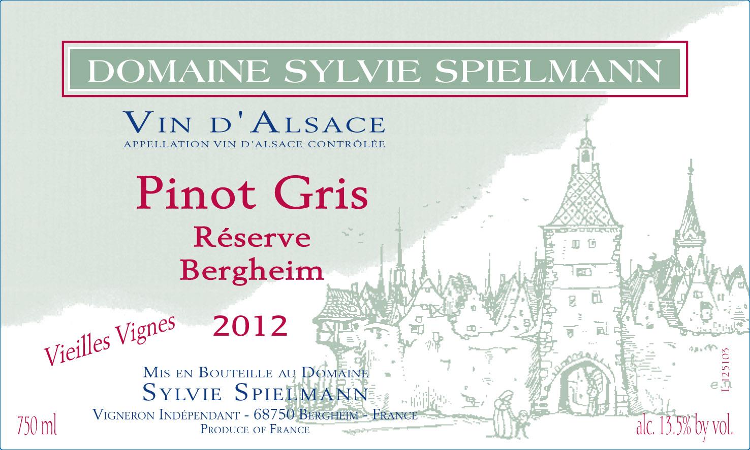 Vieilles Vignes Pinot Gris Reserve