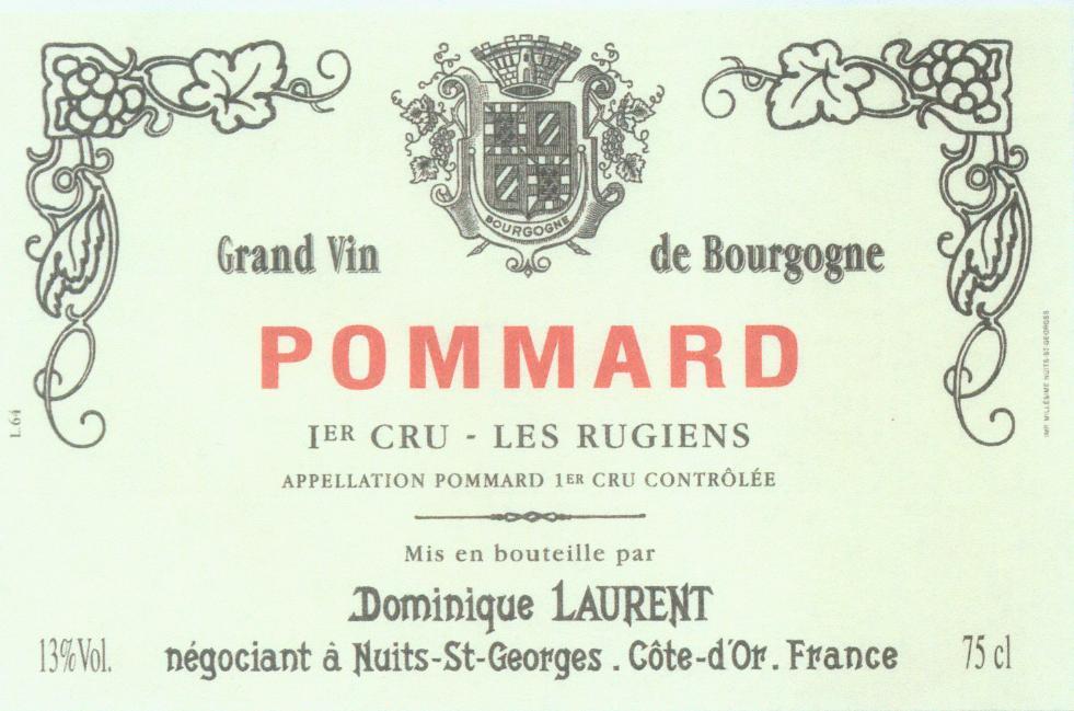 Pommard Ier Cru Les Rugiens