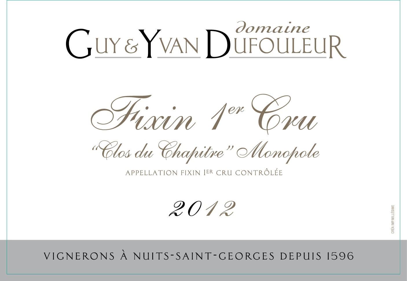 Monopole Clos Du Chapitre