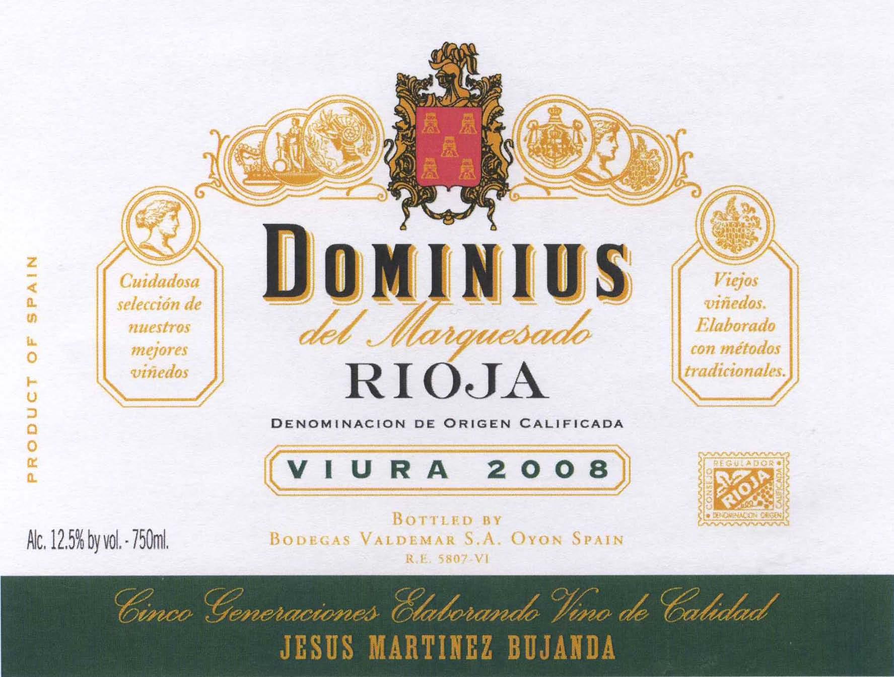 Dominius Del Marquesado Viura
