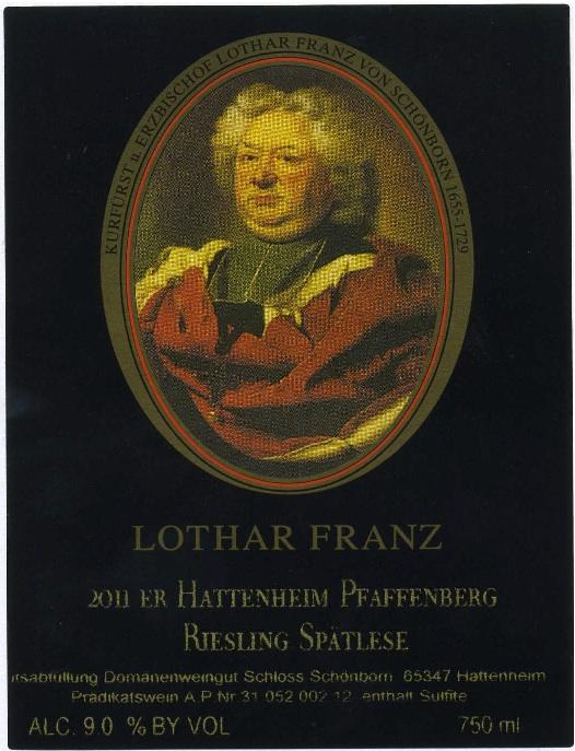 Er Hattenheim Pfaffenberg Riesling Spätlese