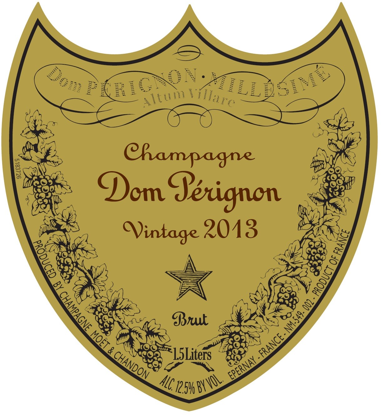 Dom Pérignon Vintage Brut 1.5 Liters