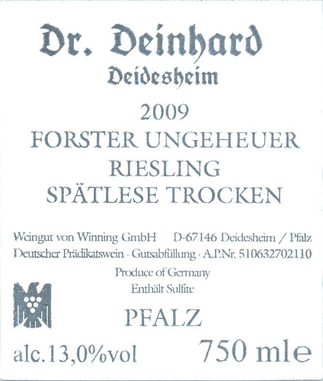 Forster Ungeheuer Spatlese Trocken