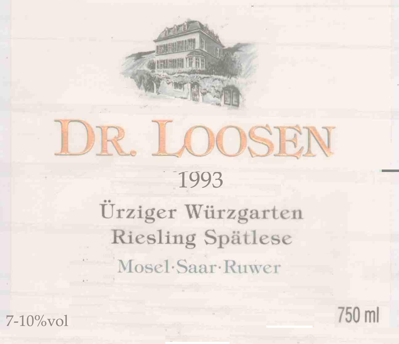 Ürziger Würzgarten Riesling Spätlese