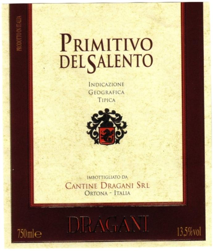Primitivo Del Salento