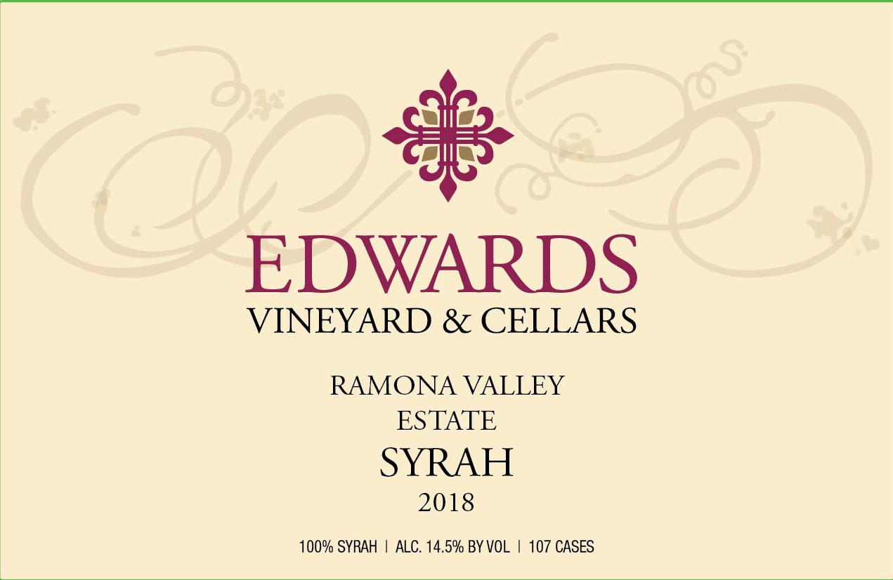 Ramona Valley Estate Syrah
