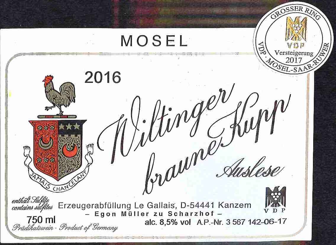 Wiltinger Braune Kupp Mosel