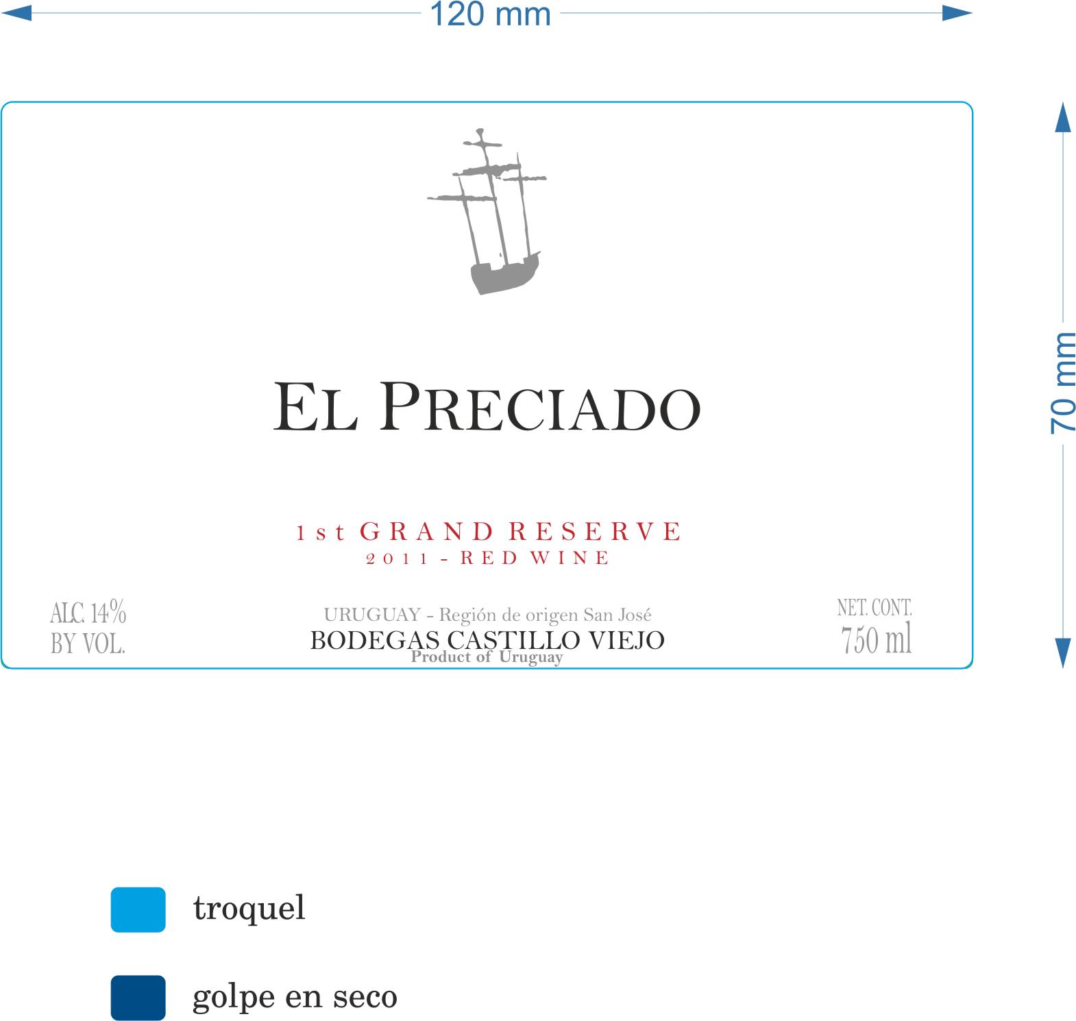 1st Grand Reserve Red Wine