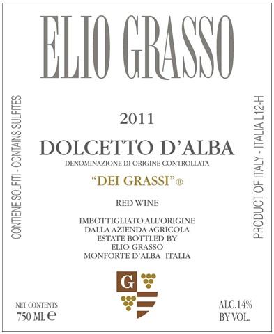 Dolcetto D'alba Dei Grassi