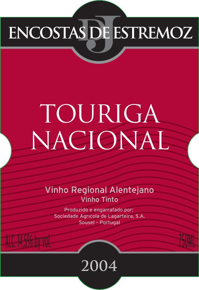 Touriga Nacional Vinho Regional Alentejano Vinho Tinto
