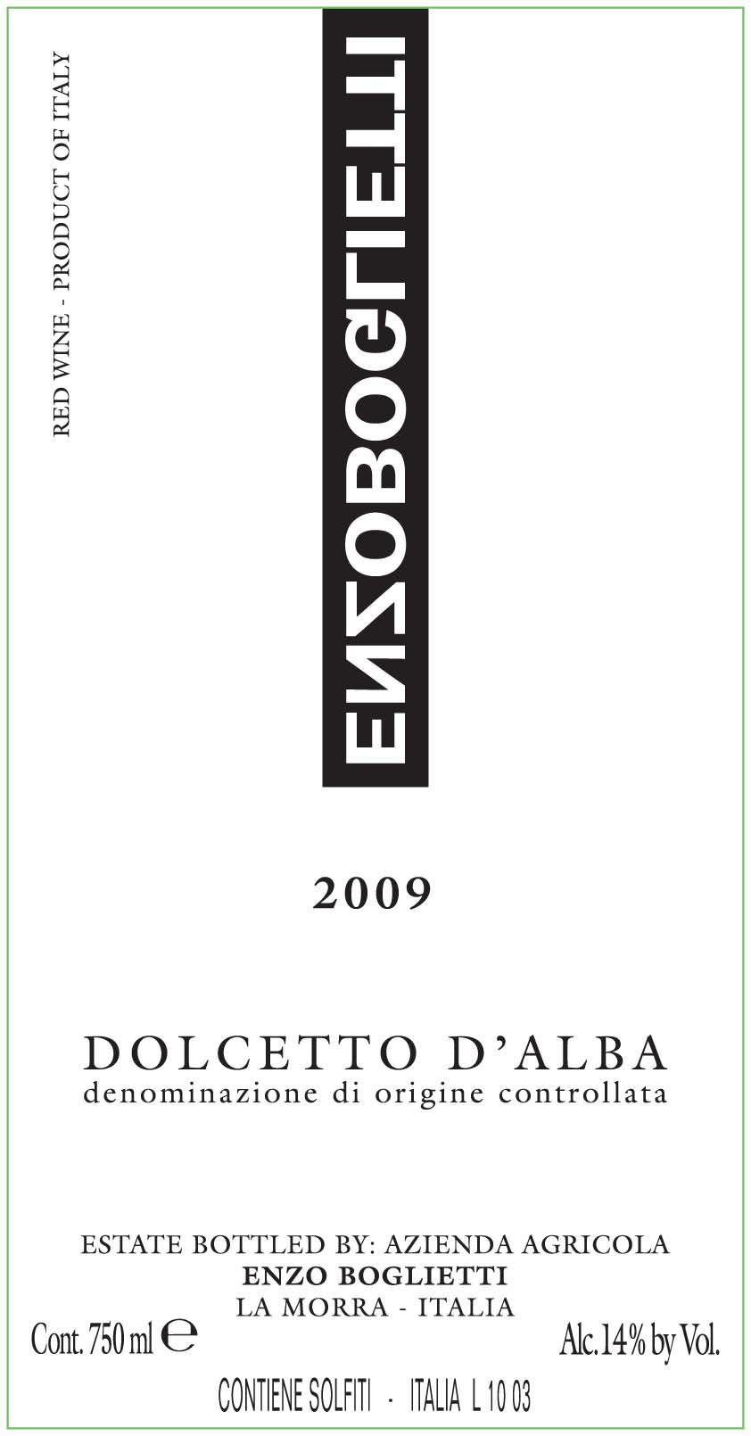 Dolcetto D'alba