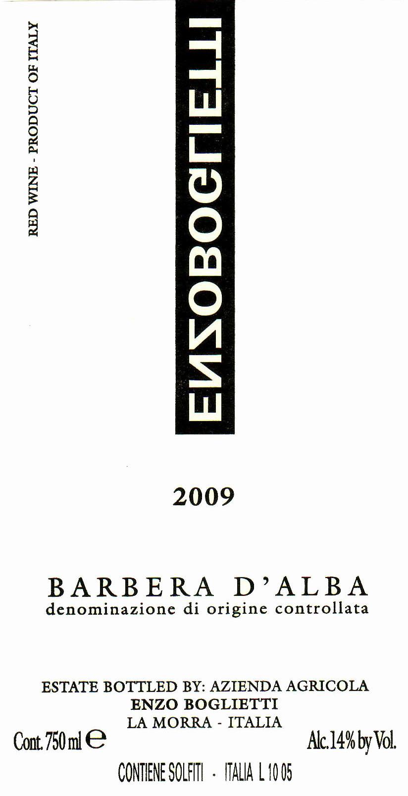 Barbera D'alba