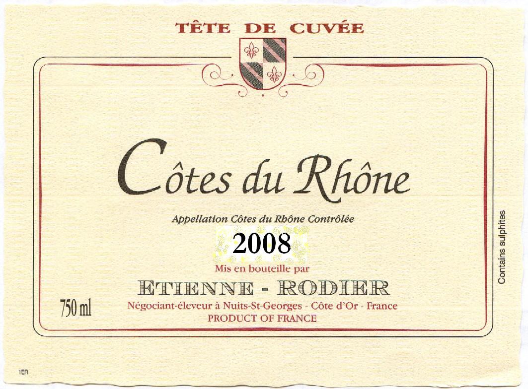 Étienne Rodier Côtes Du Rhône White